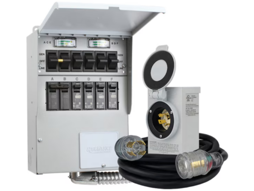 NEW! RELIANCE POWER 30 -Amp ProTran 2 Manual Transfer Switch Kit