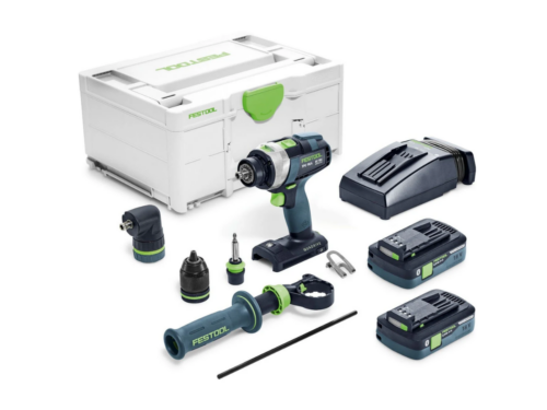 FESTOOL Quadrive TPC Cordless Hammer Drill Set