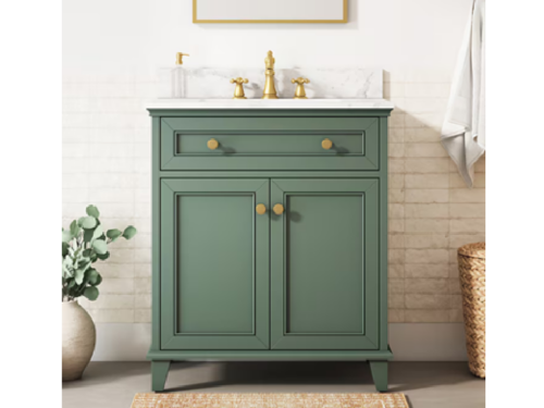 NEW! ALLEN + ROTH  Lambert 30" Bathroom Vanity in Basil