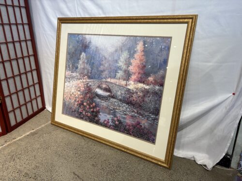 "The Old Stone Bridge" Print by Tan Chun