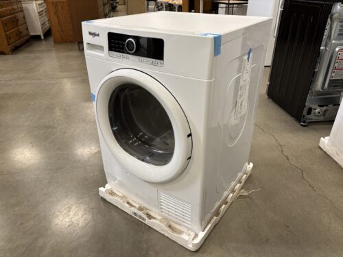NEW! WHIRLPOOL White Compact Front Load Ventless Dryer Model #WCD3090JW0