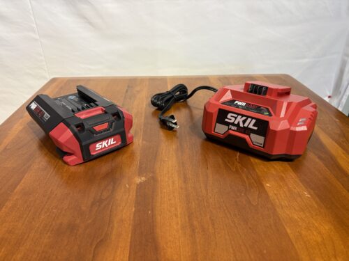 NEW! SKIL Pwrcore 40 Volt Battery and Charger Set  (Set of 2)