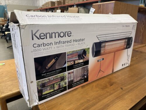 KENMORE  Portable Patio Carbon Infrared Heater 1500W