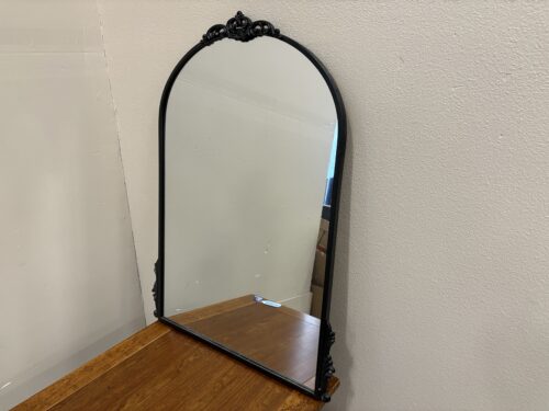 Modern Gothic Black Border Wall Mirror