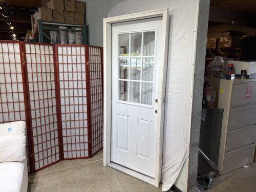 THERMA TRU  Left-Hand Inswing Unfinished Prehung Insulating Entry Door