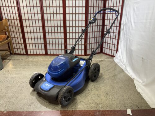 KOBALT 40-Volt 5 Ah 20-in Push Battery Walk Mower , Bagger and Battery Not Included