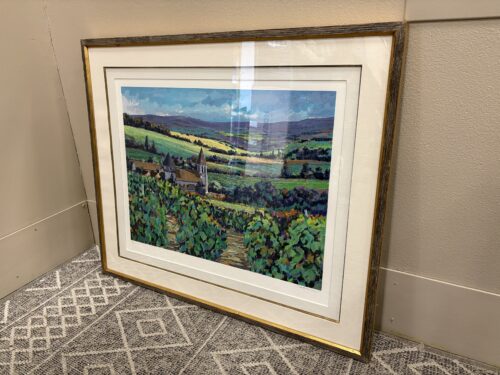 "Untitled (Vineyard)" 30/275 Limited Edition Serigraph Print by Robert Schaar