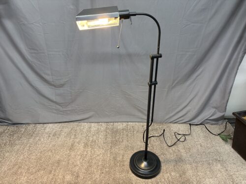 Bronze Finish Pharmacy Floor Lamp
