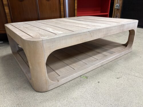 RESTORATION HARDWARE Cassale Outdoor Rectangular Coffee Table