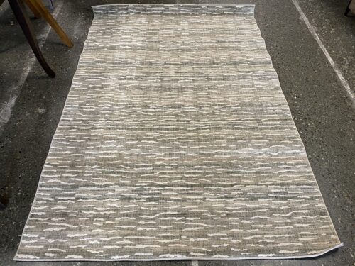 Earthy Waves 5x8 Brown & Green Area Rug