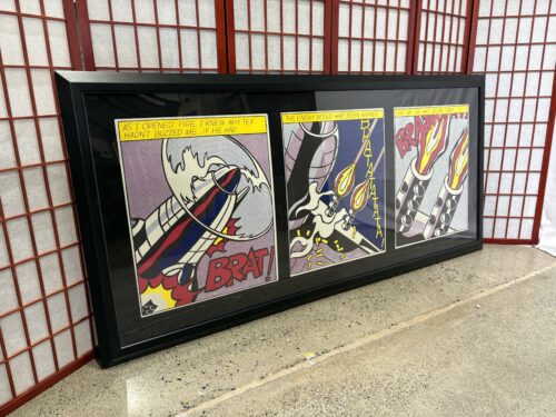 "As I Opened Fire" Vintage Early Print by Roy Lichtenstein