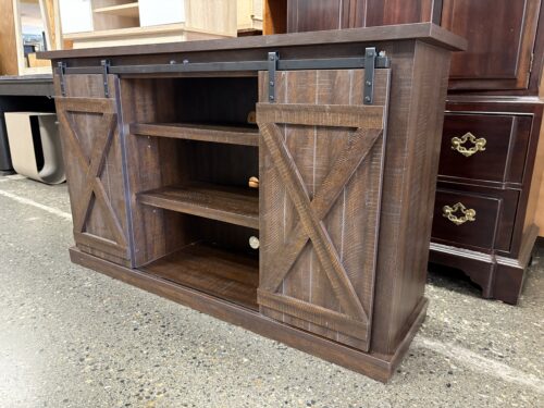 TWINSTAR Terryville Barn Door TV Stand