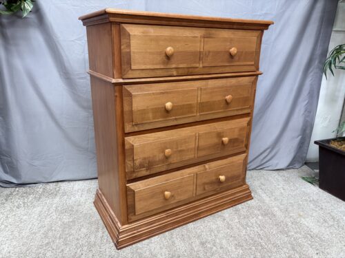 LEGACY Wooden 4-Drawer Tallboy Dresser
