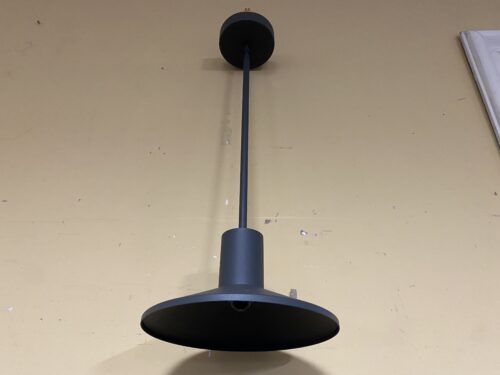 Grey Industrial Pendant Light