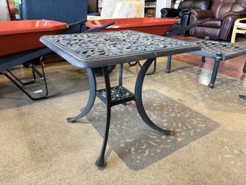 Cast Aluminum Outdoor Side Table