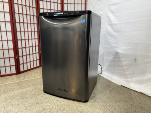 DANBY Contemporary Classic 4.4 Cu. Ft. Freezerless Retro Mini Refrigerator Model #DAR044A8BBSL