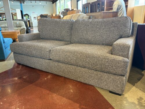 LA-Z-BOY Paxton Sofa in Grey Speckled Upholstery