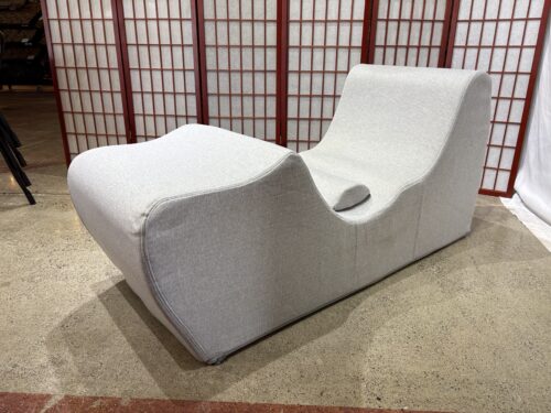 ZINUS Lotus Light Gray Zero Gravity Chaise Lounger