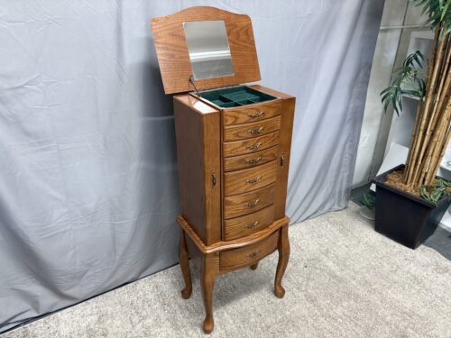 THOMAL PACCONI Vintage Wooden Jewlery Armoire