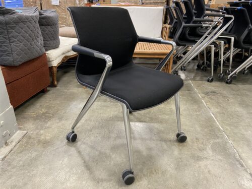 VITRA Unix Chair, 4 Legged Office Chair Designed by Antonio Citterio