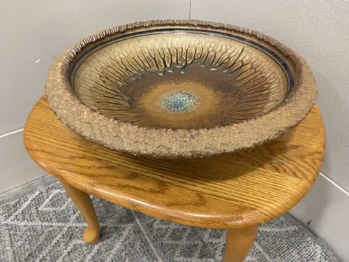 Decorative Glazed Ceramic Catch All Large Dish