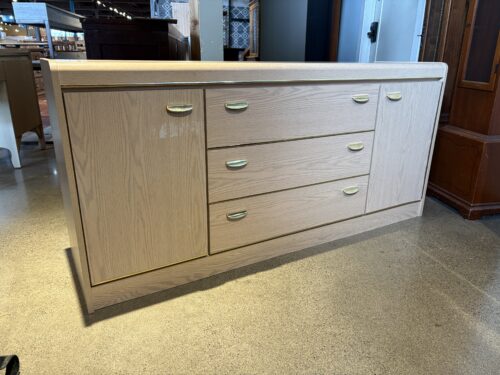 Made in Canada Light Ash Wood Sideboard