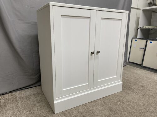 IKEA Havasta White 2-Door Cabinet w/ Base