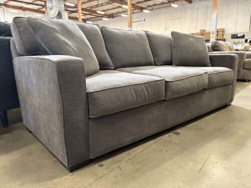Modern Grey 3 Seat Sleeper Sofa
