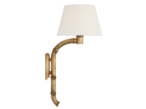 VISUAL COMFORT & CO Alana 27" Golden Curved Tail Sconce