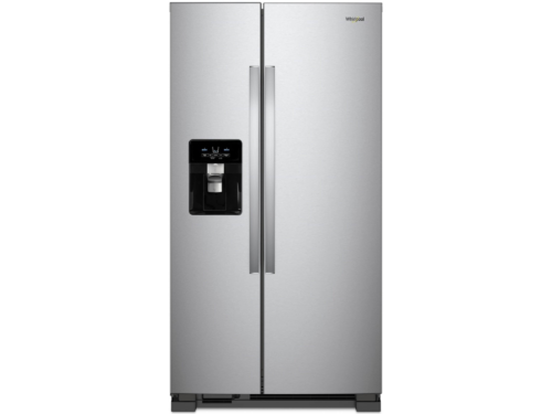 NEW! WHIRLPOOL Whirlpool Side by Side Rectangular Freezer w/ Water Dispenser Model #WRS 321SDHZ13
