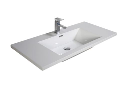 NEW! MORENO Mob 42" White Sink Top