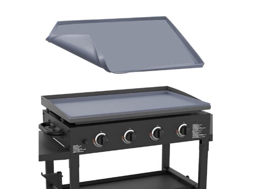 36" Magnetic Protective Griddle Mat Cover - Navy Blue