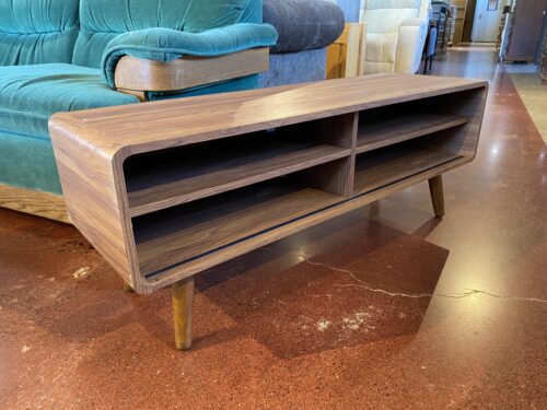 MCM Style Brown Low Profile TV Stand