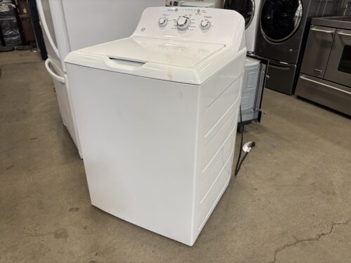 GE 4.2 Cu. Ft. Capacity Washer with Stainless Steel Basket Model #GTW335ASN0WW