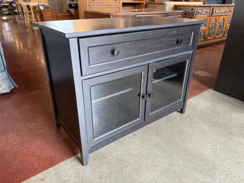 WHALEN FURNITURE Charcoal Media Storage Cabinet