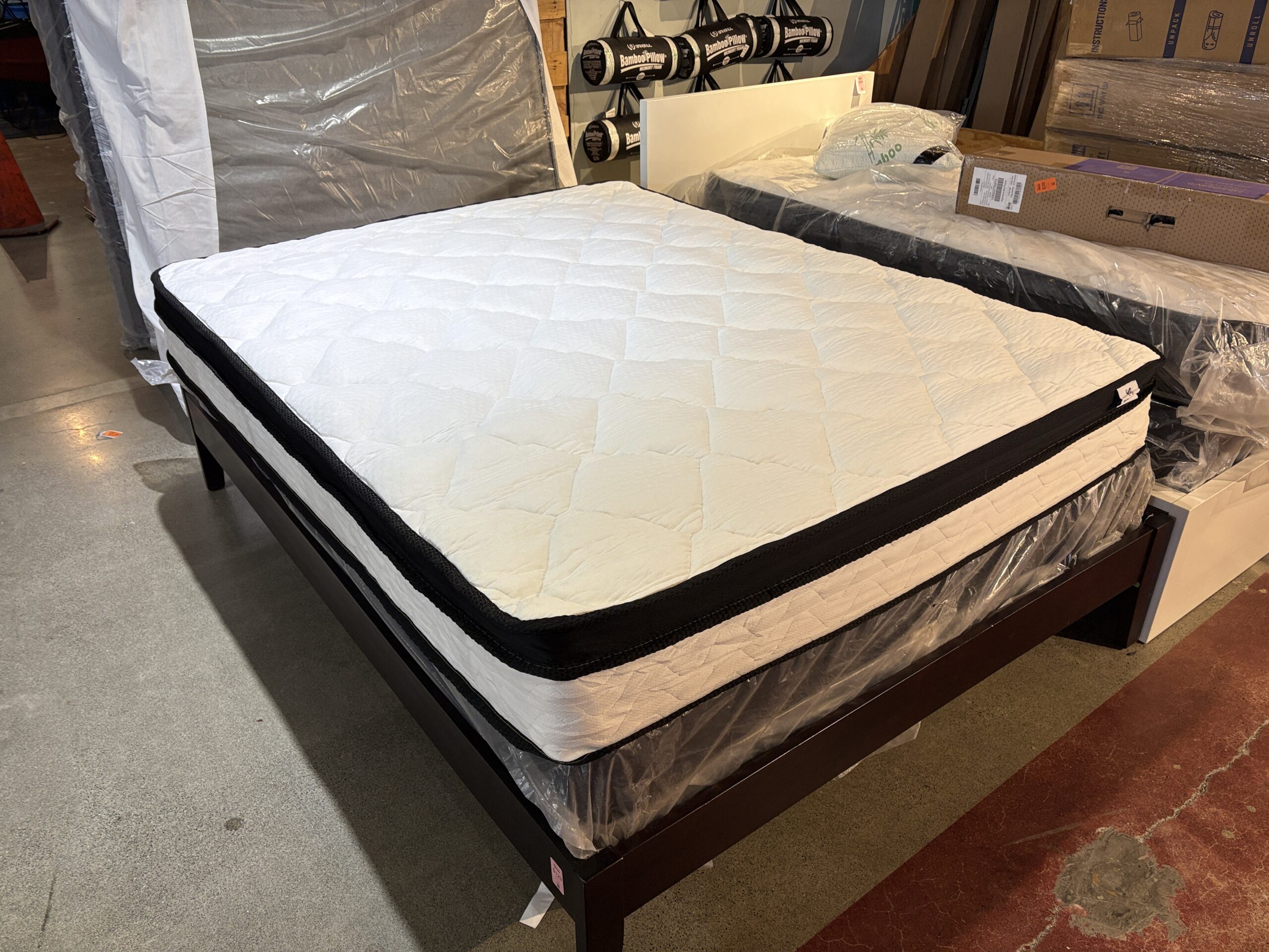 NEW! MOLBIUS White 9.5″ Inch Bed in a Box