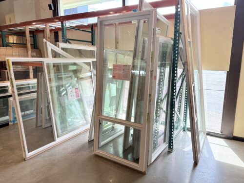 NEW! MILGARD Tuscany V400 H 83.5" W 35.5" Single-Hung / Vertical Slider Vinyl Window