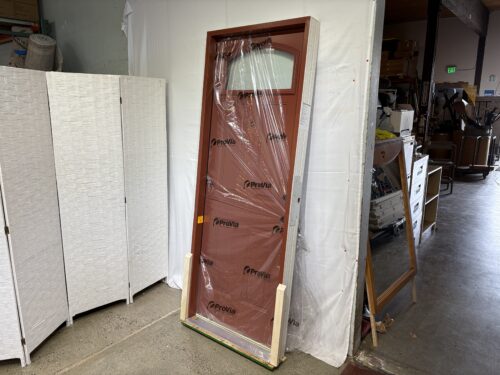 NEW! PROVIA Legacy Steel Single Entry Door Left Hand Swing in Oil Rubbed Bronze
