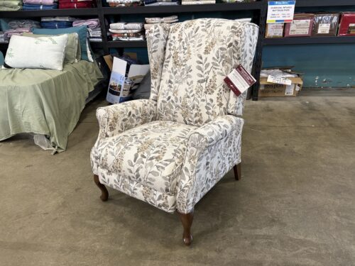 NEW! LA-Z-BOY Kimberly High Leg Push-to-Recline Armchair in Winter Wisteria