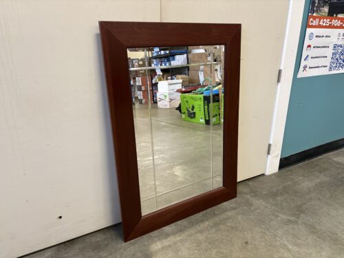 STANLEY Vintage Monarch Mohagany Framed Multi-Panel Wall Mirror
