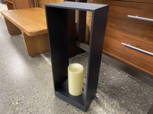 RESTORATION HARDWARE Toulan Outdoor 25" Aluminium Slate Lantern