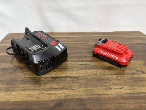 NEW! CRAFTSMAN V20 20V Max Lithium-Ion 1.5 Ah Battery & Charger Set