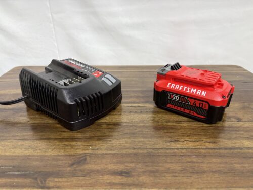 NEW! CRAFTSMAN V20 20V Lithium-Ion 4.0 Ah Battery & Charger Set