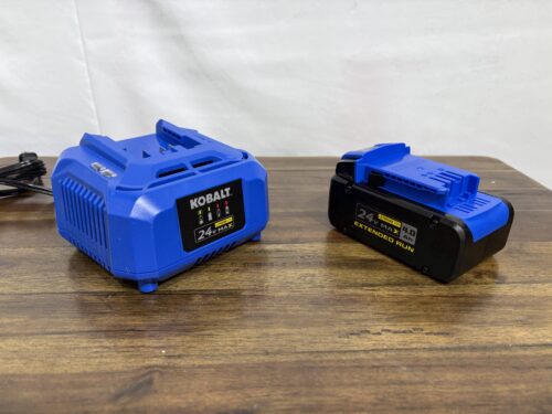NEW! KOBALT 24V Max 4.0 Ah Extended Run Battery & Charger Set