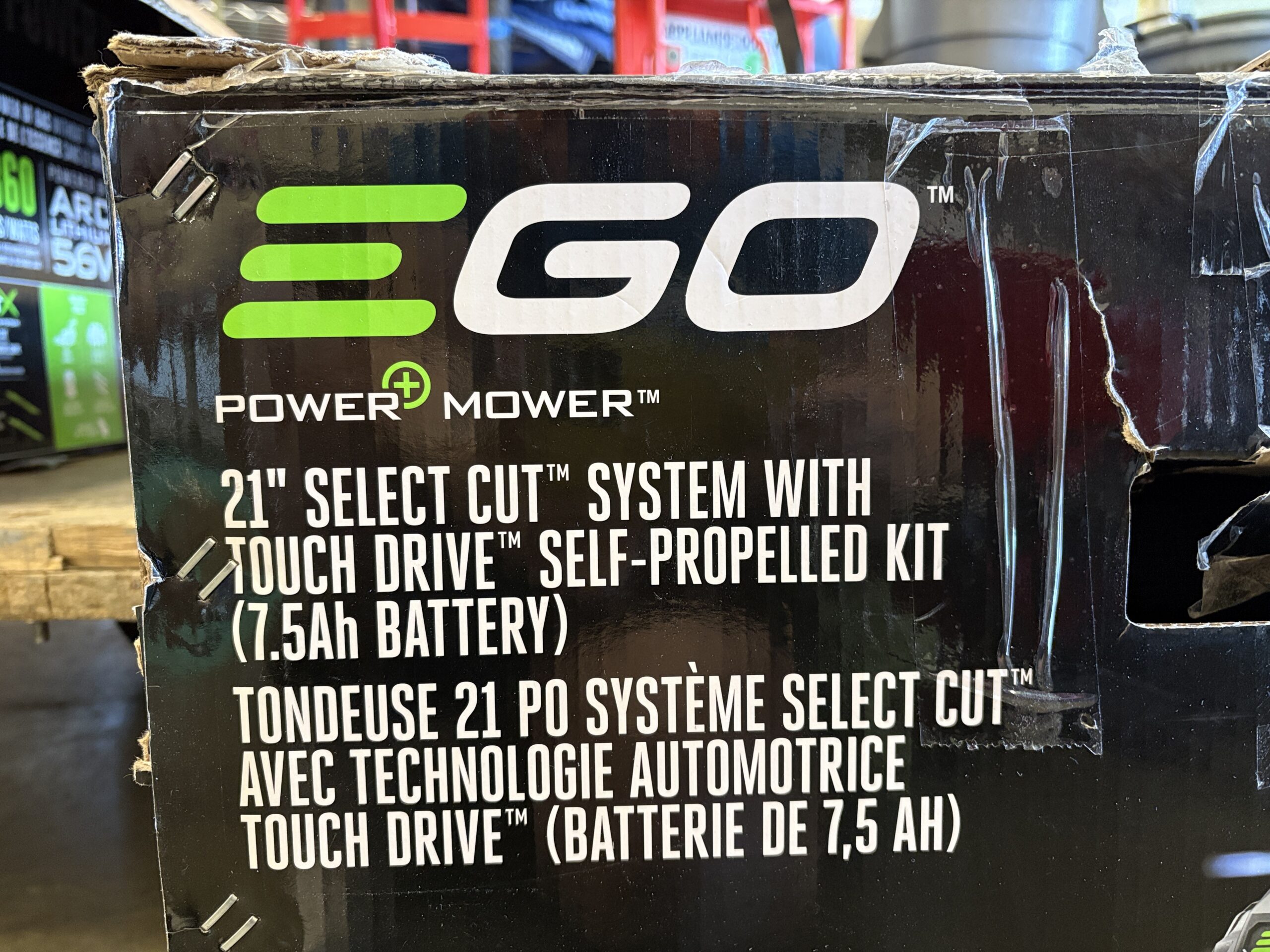 NEW! EGO 800 Series Select Cut System 21" Power Mower with Self-Propelled Touch Drive