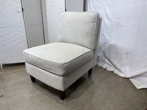 OFFICE STAR Armless Sasha Fabric Accent Chair