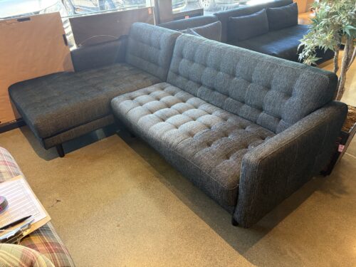 Tufted Three Seater Sofa with Chaise
