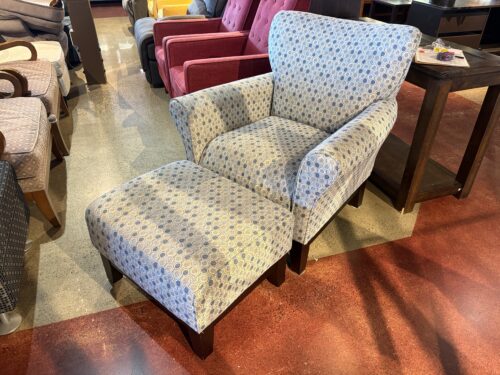 BEST CHAIRS INC Aiden Stationary Chair with Matching Ottoman