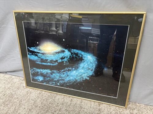 "Approaching the Milky Way" Limited & Signed Lithograph by Jon Lomberg