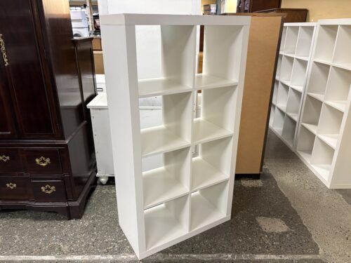 IKEA Kallax White 8-Cubby Shelf
